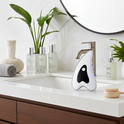 Smart Electric Scraping Massager – Heated Cupping & Vibration Device for Relaxation and Comfort – Portable Rechargeable Body Massage Tool