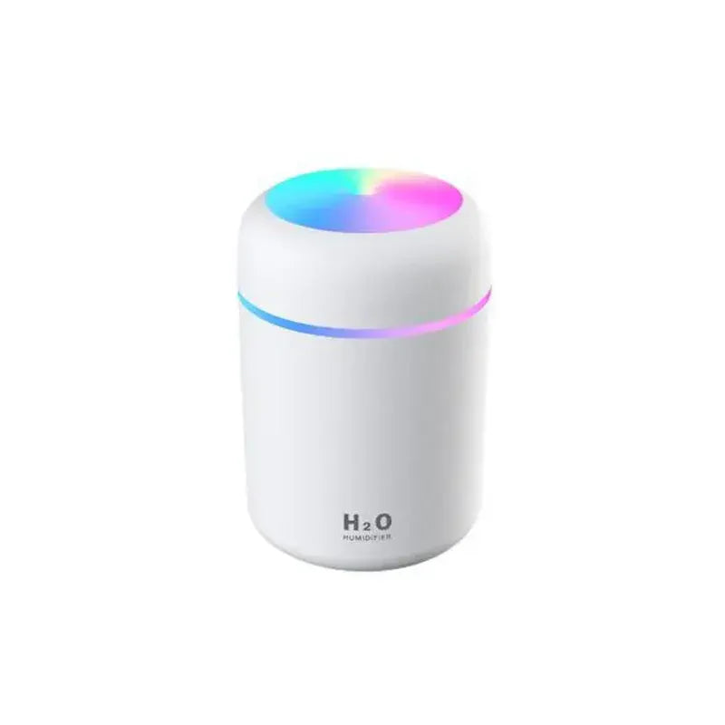 Mini USB Air Humidifier – Portable Silent Mist Diffuser with LED Night Light for Home, Office & Travel