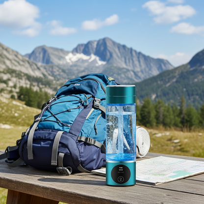 Smart Hydro Water Bottle – LED Temperature Display, Stainless Steel, Double Wall Insulated