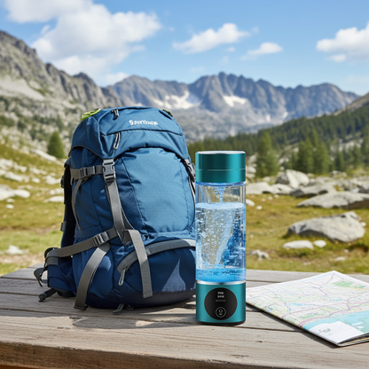 Smart Hydro Water Bottle – LED Temperature Display, Stainless Steel, Double Wall Insulated