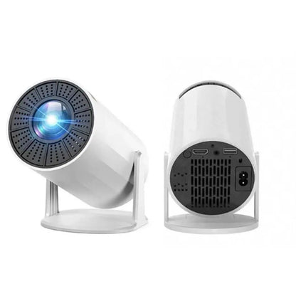 HY300 4K Portable Mini Projector with Wi-Fi & Bluetooth for Home Theater