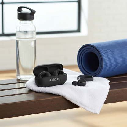 Bluetooth Wireless Earphones with Deep Bass | Noise Cancelling, Long Battery Life, Sweatproof Sport Headphones